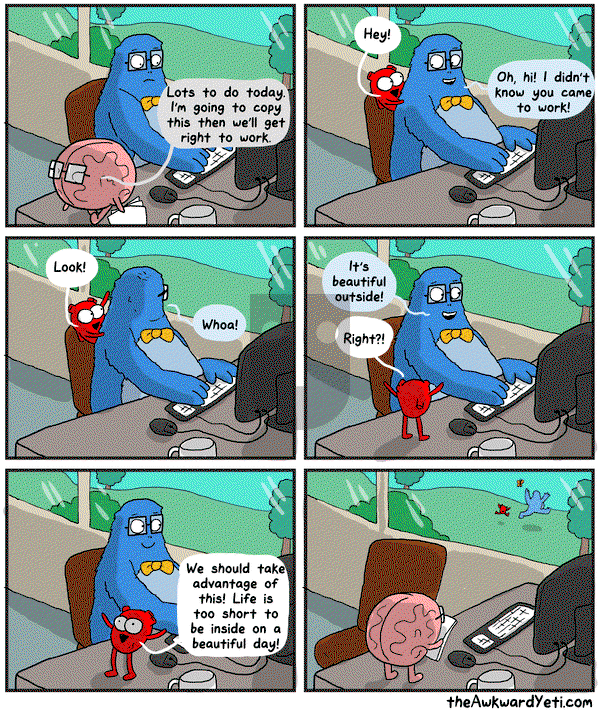 The Awkward Yeti on Thursday May 19, 2016 Comic Strip