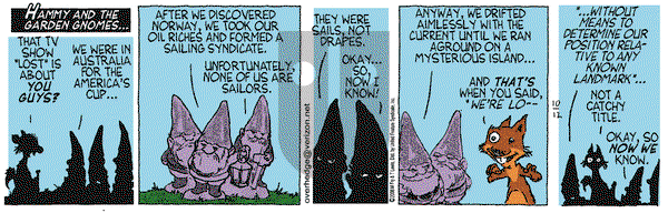 Over the Hedge on Thursday October 12, 2006 Comic Strip