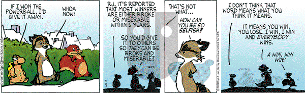 Over the Hedge on Wednesday February 3, 2016 Comic Strip