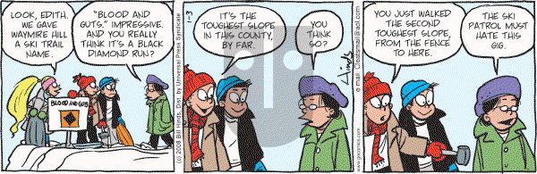 Cleats - Thursday January 3, 2008 Comic Strip