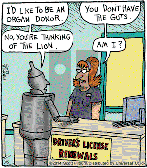The Argyle Sweater on Wednesday March 5, 2014 Comic Strip