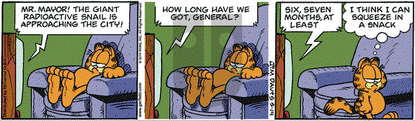 Garfield on Friday May 14, 2010 Comic Strip