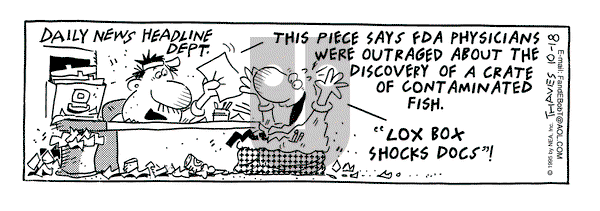 Frank and Ernest on Wednesday October 18, 1995 Comic Strip