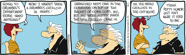 The Buckets on Wednesday March 18, 2015 Comic Strip