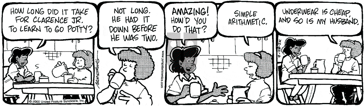 JumpStart - Thursday September 28, 2000 Comic Strip