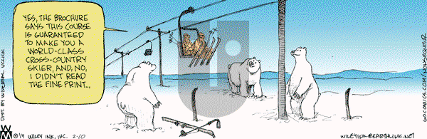 Non Sequitur on Monday February 10, 2014 Comic Strip