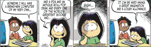 Baldo on Monday May 10, 2004 Comic Strip