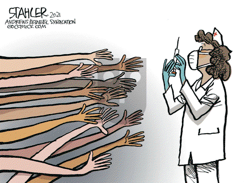 Jeff Stahler on Thursday January 28, 2021 Comic Strip
