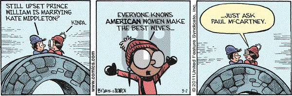 Grand Avenue on Wednesday March 2, 2011 Comic Strip