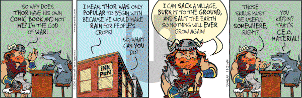 Ink Pen - Tuesday November 21, 2006 Comic Strip