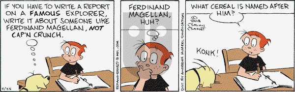 Red and Rover on Wednesday April 25, 2018 Comic Strip