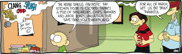 The Buckets on Wednesday November 21, 2018 Comic Strip