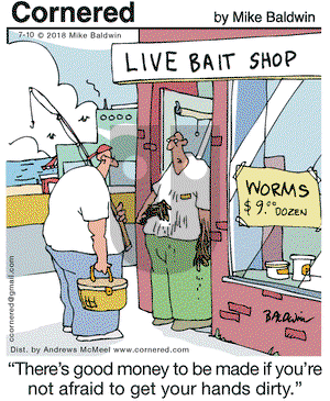 Cornered on Tuesday July 10, 2018 Comic Strip