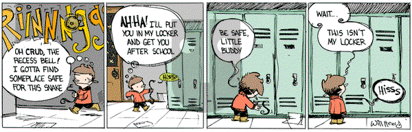 Wallace the Brave - Friday January 8, 2016 Comic Strip