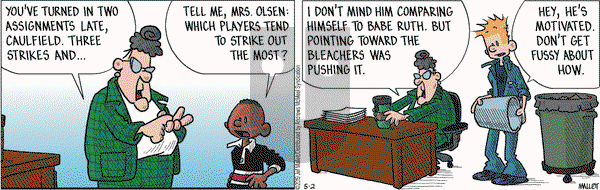 Frazz on Thursday May 2, 2019 Comic Strip