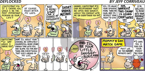 DeFlocked on Sunday May 13, 2012 Comic Strip