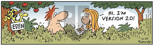 Frank and Ernest on Monday October 29, 2007 Comic Strip