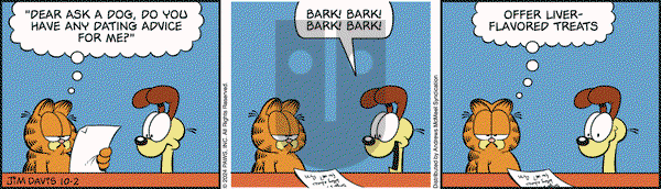 Garfield - Wednesday October 2, 2024 Comic Strip