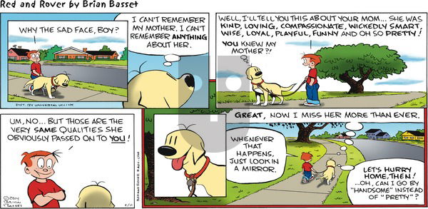 Red and Rover - Sunday May 11, 2014 Comic Strip