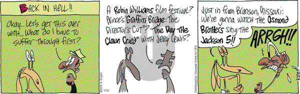 The Knight Life on Wednesday July 30, 2014 Comic Strip
