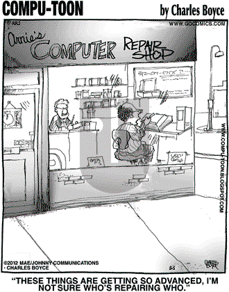 Compu-toon on Monday March 5, 2012 Comic Strip