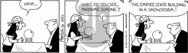 The Born Loser on Tuesday February 22, 2005 Comic Strip