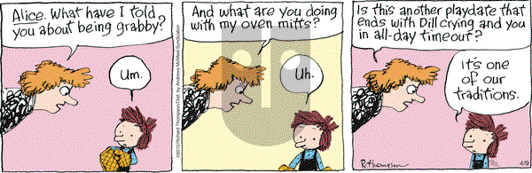 Cul de Sac on Wednesday April 9, 2025 Comic Strip