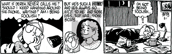 Luann on Monday August 1, 1988 Comic Strip