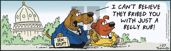 Frank and Ernest on Friday January 27, 2017 Comic Strip