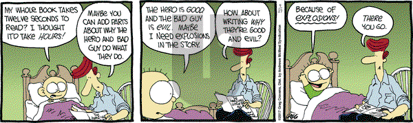 The Buckets on Thursday April 27, 2017 Comic Strip