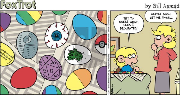 FoxTrot on Sunday April 16, 2017 Comic Strip