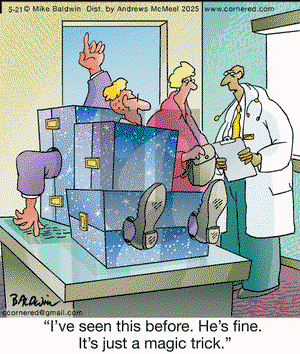 Cornered on Wednesday May 21, 2025 Comic Strip
