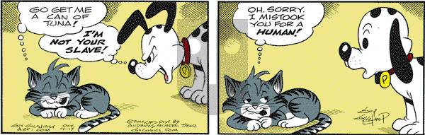 Nancy on Wednesday October 4, 2017 Comic Strip