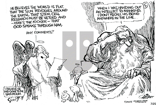 Pat Oliphant on Tuesday July 25, 2006 Comic Strip