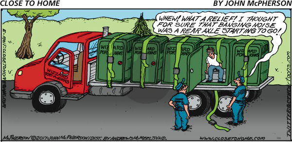 Close to Home on Sunday July 23, 2023 Comic Strip