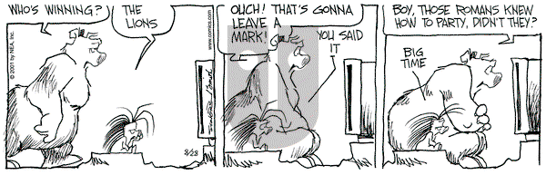 The Grizzwells on Tuesday August 28, 2001 Comic Strip