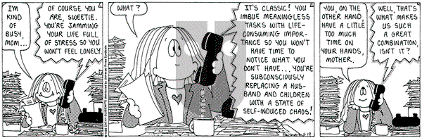 Cathy Classics on Friday May 19, 1995 Comic Strip
