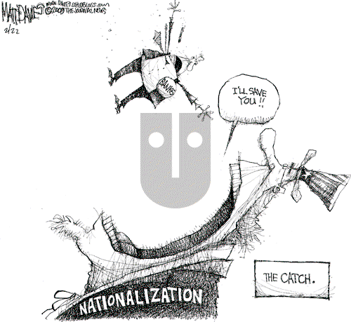 Matt Davies on Monday February 23, 2009 Comic Strip