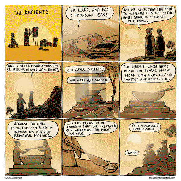 The Ancients on Thursday September 4, 2025 Comic Strip