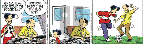 Baldo on Friday June 25, 2010 Comic Strip