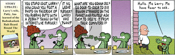 Pearls Before Swine - Monday January 30, 2012 Comic Strip