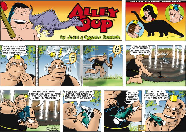 Alley Oop on Sunday June 4, 2017 Comic Strip