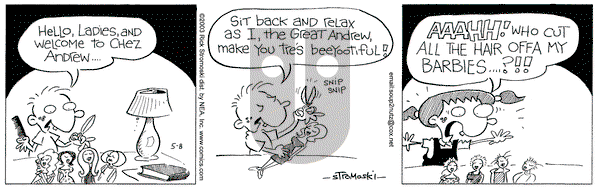 Soup to Nutz - Old on Thursday May 8, 2003 Comic Strip