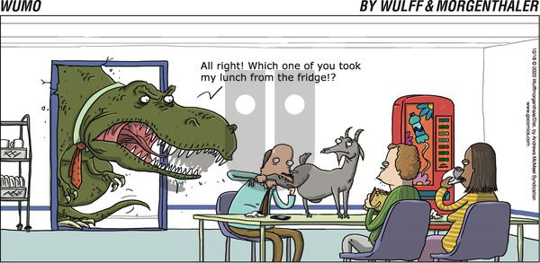 WuMo on Sunday October 18, 2020 Comic Strip