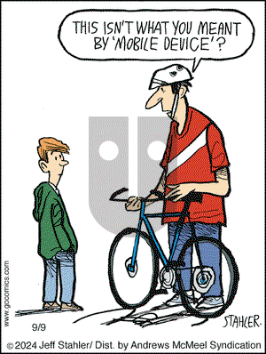 Moderately Confused - Monday September 9, 2024 Comic Strip