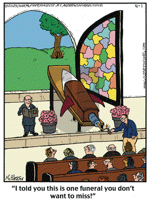 Close to Home on Monday April 1, 2024 Comic Strip