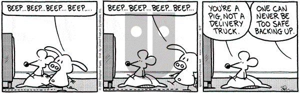 Pearls Before Swine on Saturday September 7, 2002 Comic Strip