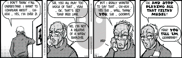 The Boondocks on Saturday September 1, 2007 Comic Strip