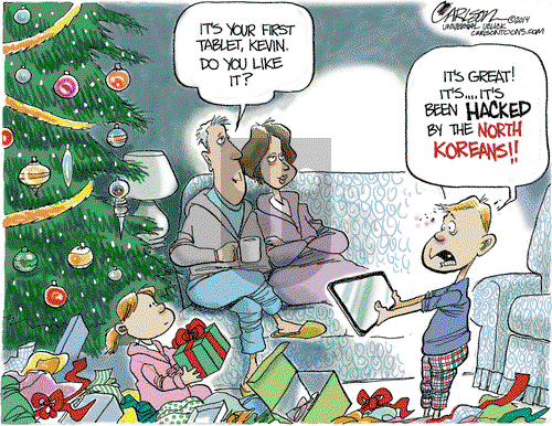 Stuart Carlson on Thursday December 25, 2014 Comic Strip