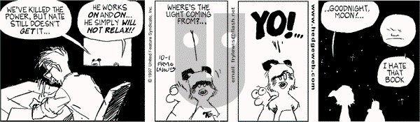 Over the Hedge on Wednesday October 1, 1997 Comic Strip